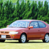 Garaje lleno para toyota corolla e110 Compact berlina hatchback 3-puertas 04.97-01 