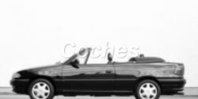 Vauxhall Astra 2001 Cabriolet F 1.6 MANUAL (75 CV)
